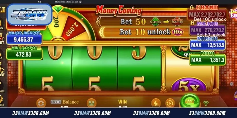 Money Coming: Ultimate Mechanical Guide For Online Slot 2 Dynamic digital arcade display showcasing active combination paylines and special multiplier wheels in action Money Coming