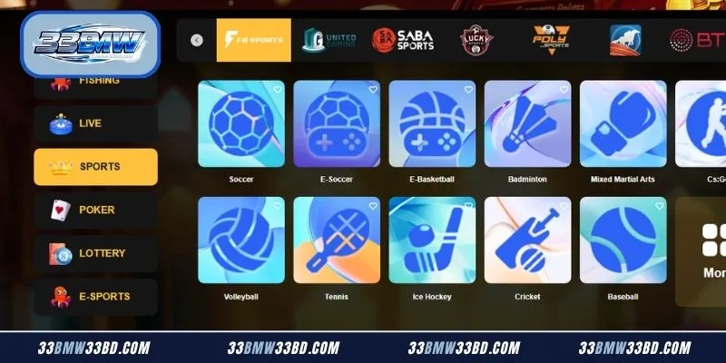 About 33BMW: Premium Online Entertainment For Bangladesh 2 Football sportsbook options available on the official interface